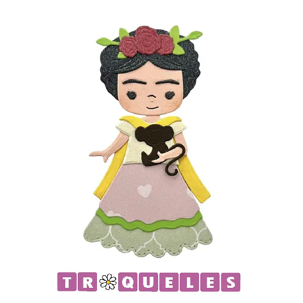 4382 Troquel Frida Khalo
