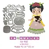 4382 Troquel Frida Khalo