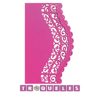 4410 Troquel Encaje Curvo