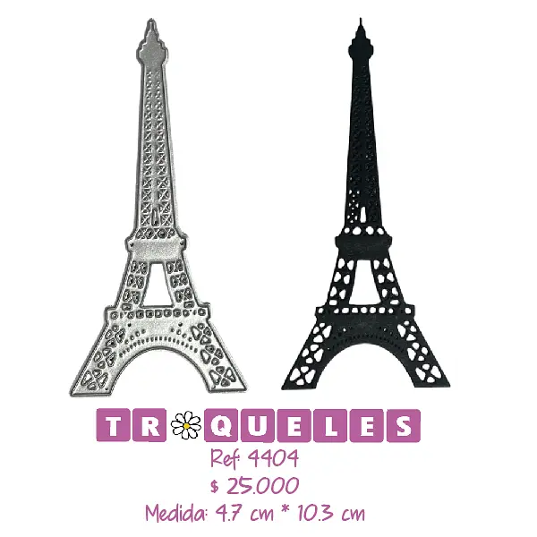 4404 Troquel Torre Eiffel