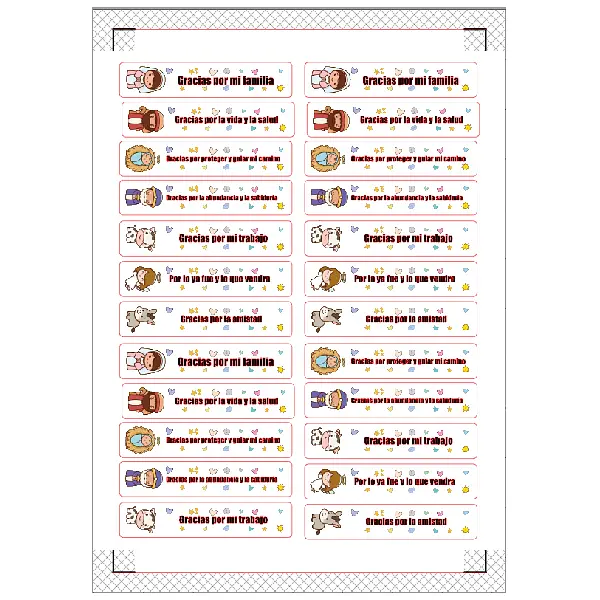 Archivo Stickers Velas Nacimiento Frases Largas