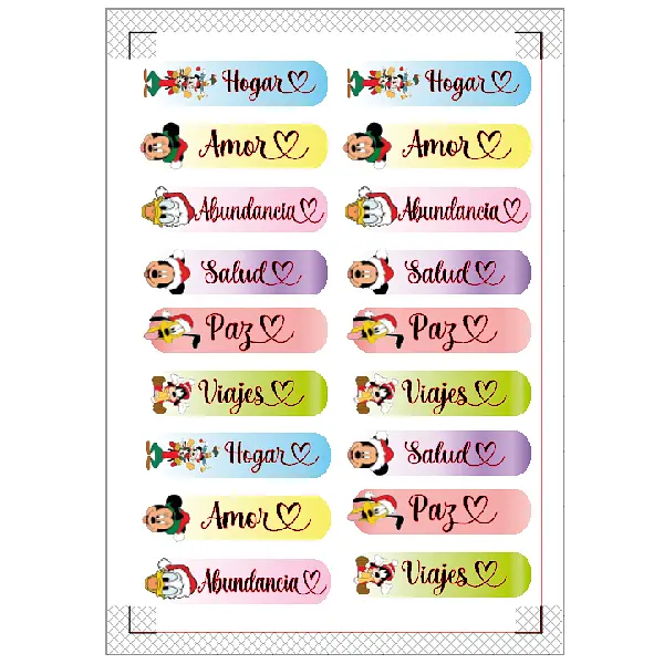 Archivo Stickers Para Velas Motivo Mickey
