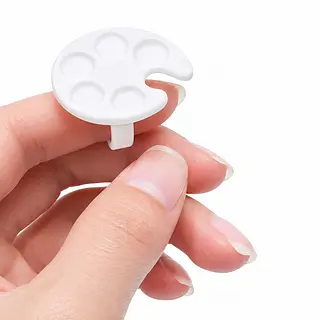 Anillo Blanco Para Pintura