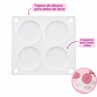 Alfombrilla Silicona 4 Cavidades