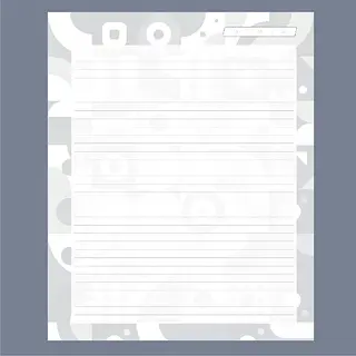 100 Hojas Para Agendas De Hombre Circulos