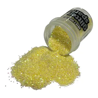 Escarcha Glitter Sparks Amarillo Pastel