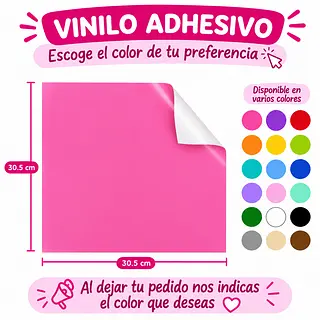 Hoja De Vinilo Adhesivo Color Normal