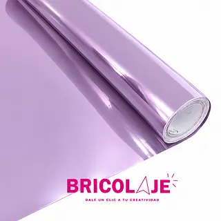 Vinilo Adhesivo Lila Espejo