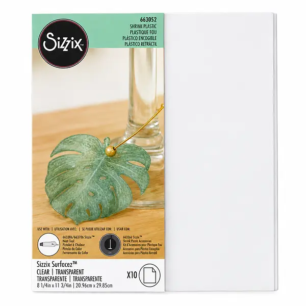 Plastico Encogible Transparente * 10 Hojas