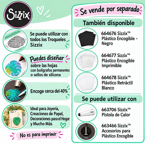 Plastico Encogible Transparente * 10 Hojas
