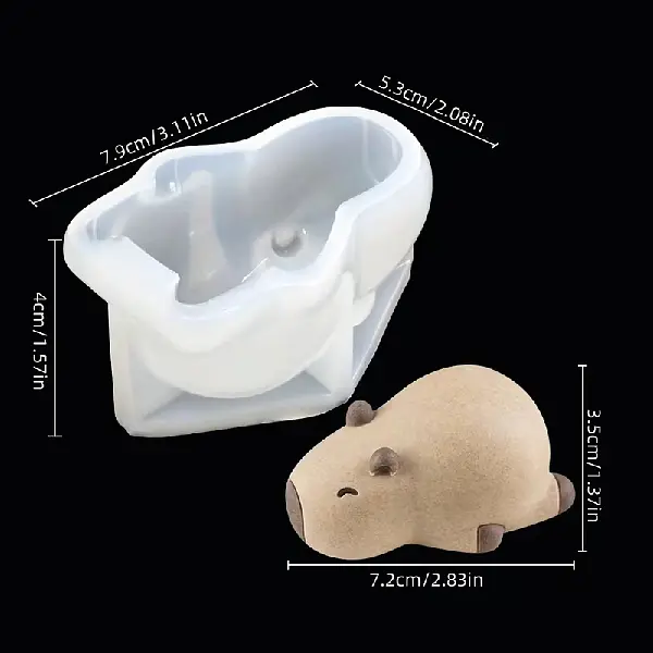 Molde Capibara Acostado