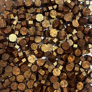 Cuentas De Lacre Bronce * 390 Pz