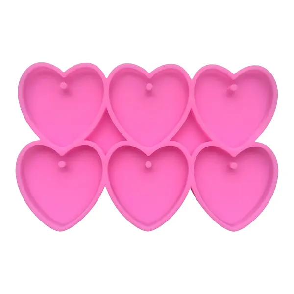Molde Silicona Corazones