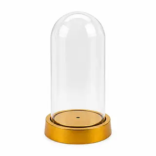 Cupula Transparente Mediana Base Plastica