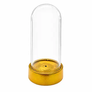 Cupula Transparente Pequeña Base Plastica