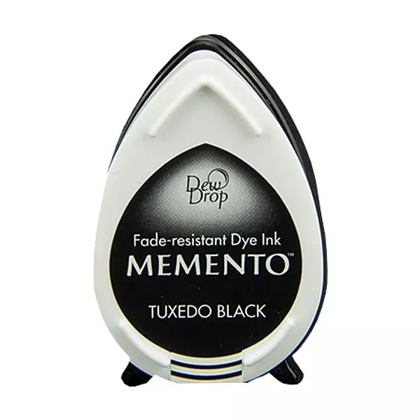 Tinta Memento Dew Drop Esmoking Negro