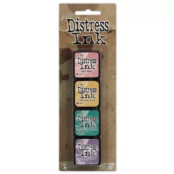 Tintas Mini Distress Ink Pad Kit #4