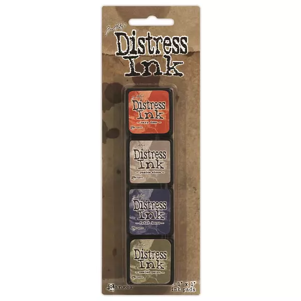 Tintas Mini Distress Ink Pad Kit #5