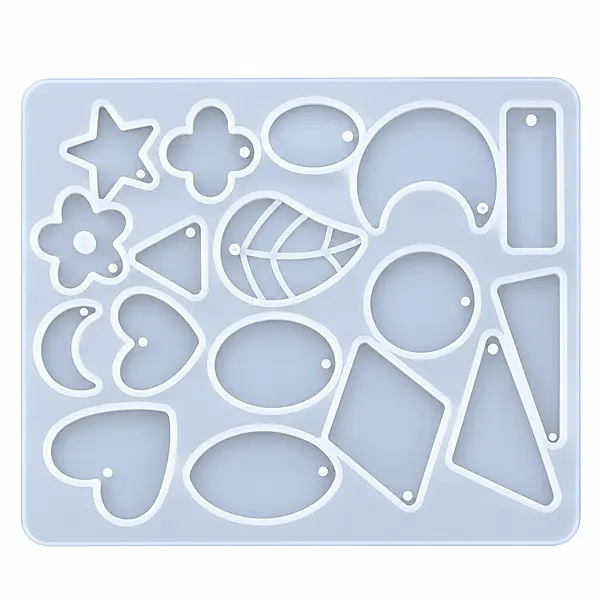 Molde Silicona Mini Dijes Variados