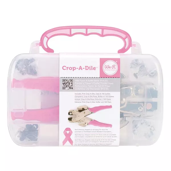 Crop A Dile Kit Rosa para Ojaletes