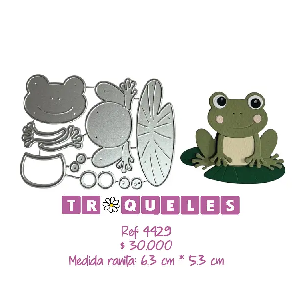 4429 Troquel Ranita