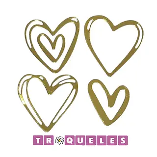 4427 Troquel Corazones Varios