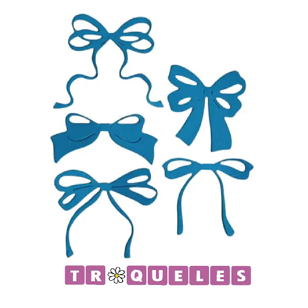 4424 Troquel Moñitos Delgados