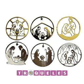 4420 Troqueles Mini Circulos Nacimientos