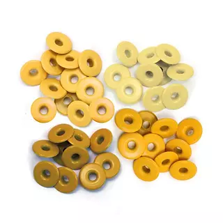 Eyelets Amarillo Anchos 40 Pz