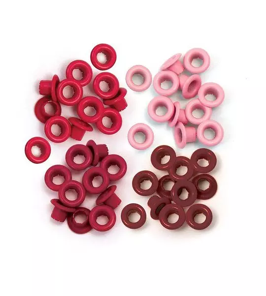 Eyelets Rojo Delgado 60 Pz (Descontinuado)