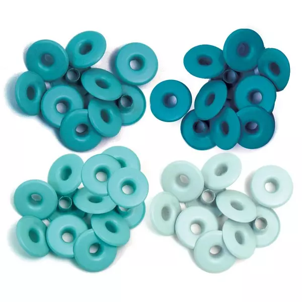 Eyelets Turqueza Ancho 40 Pz