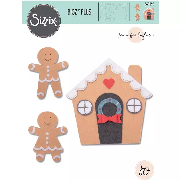 Troquel Bigz Plus Galleta y Casa Navideña