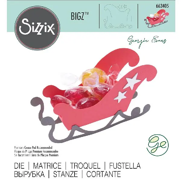 Troquel Bigz Trineo de Santa