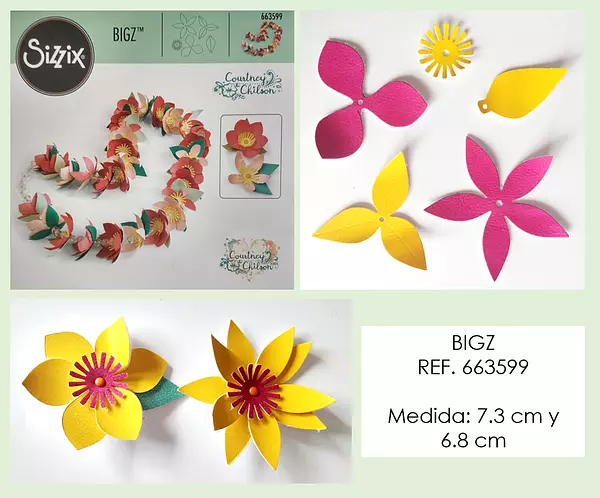 663599 Troquel Bigz Flores