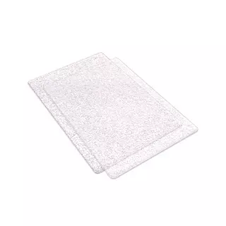 Acrílicos Standard Plateados * Par