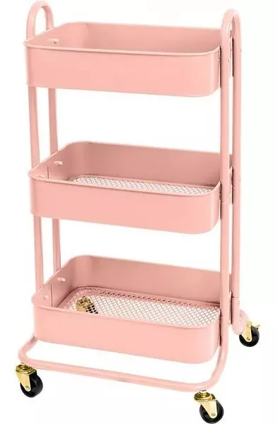Carrito Organizador Rosado