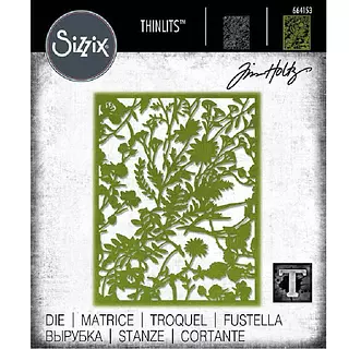 Troquel Thinlits Fondo de Hojas 664153