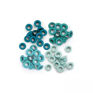 Eyelets Verdes Delgados 60 Pz