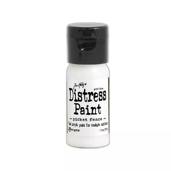 Distress Paint Picket Fence