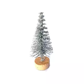 Árbol de Navidad Plateado 4.5 Cm