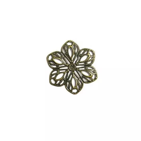 Herraje de Flor Pequeña Bronce