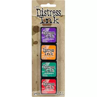 Tintas Mini Distress Ink Pad Kit #15