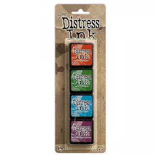 Tintas Mini Distress Ink Pad Kit #2