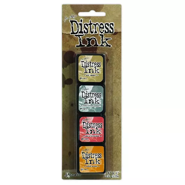 Tintas Mini Distress Ink Pad Kit #7