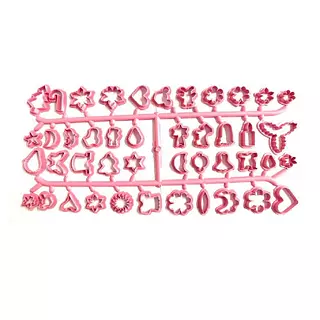 Molde Plástico Figuras Varias * 44 Pz