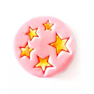 Molde Silicona Estrellas