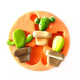 Molde Silicona Cactus