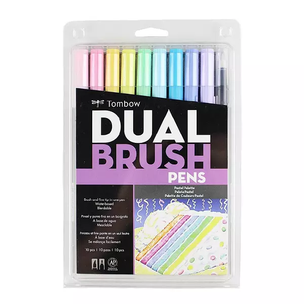 Kit Tombow Dual Brush Pastel Palette