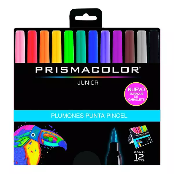 Plumones Punta Pincel Prismacolor * 12 Pz