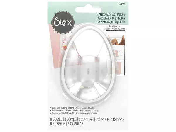 Domos para Shaker Huevo O Globo * 6 Pz